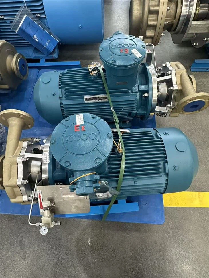 Yuqori sifatli EX motorli kriogenli markazdan qochma nasos